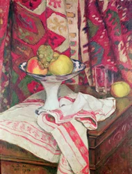 Nature morte avec coupe de fruits, 1912